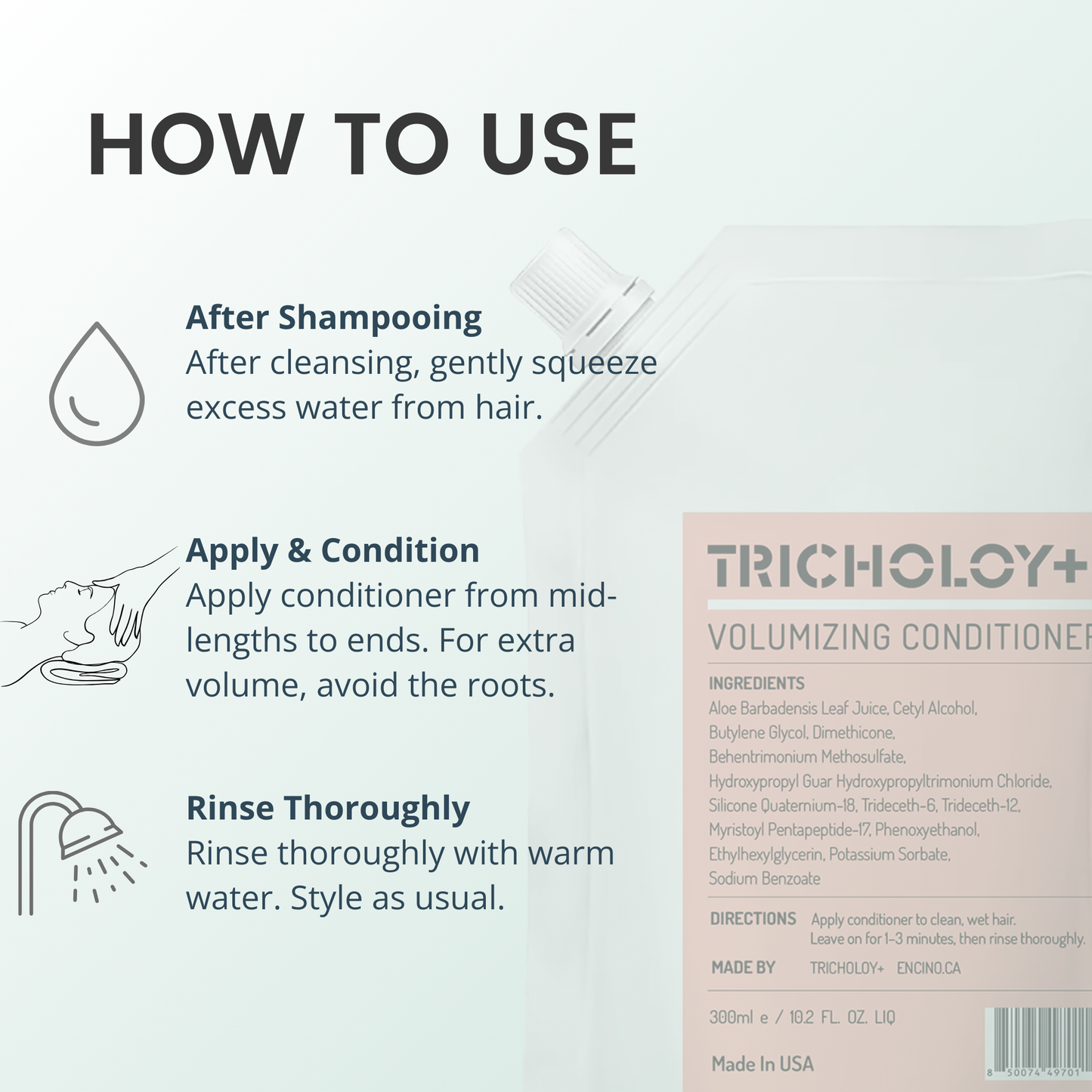 Strength & Volume Conditioner - Nourish & Thicken with Biotin