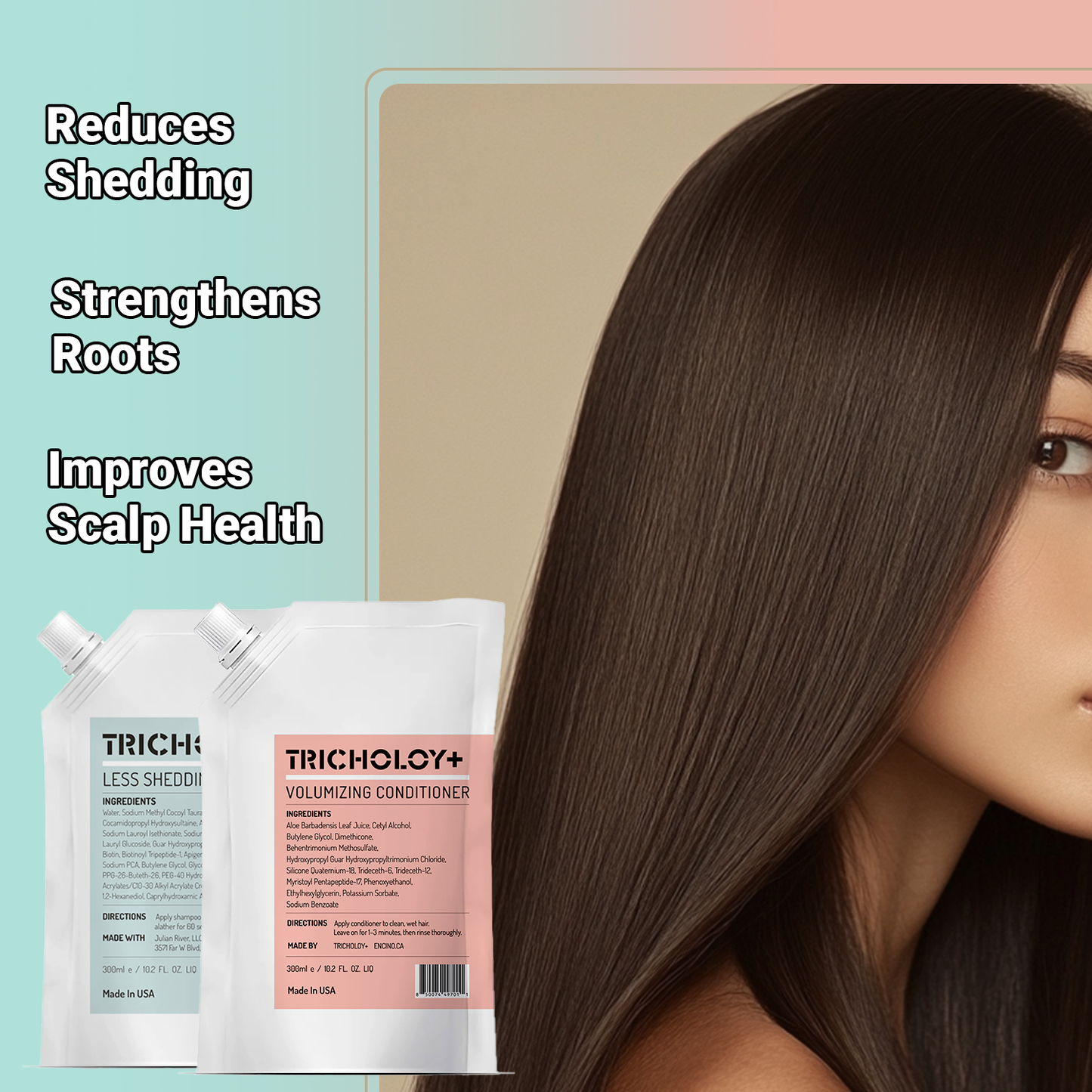 Volumizing Hair Care Set – Shampoo & Conditioner