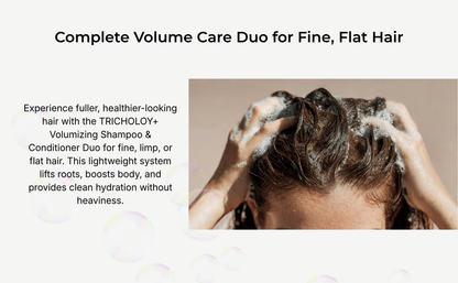 Volumizing Hair Care Set – Shampoo & Conditioner
