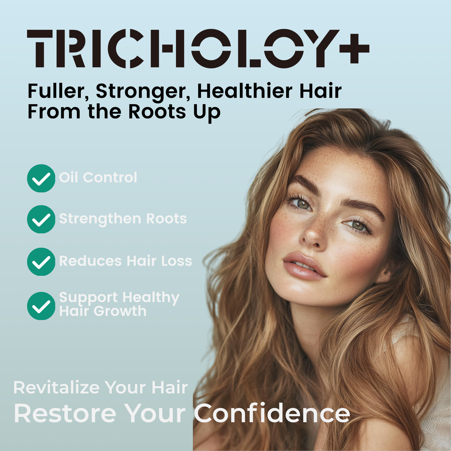 Volumizing Shampoo - Thickening & Strengthening Formula with Biotin & Oleanolic Acid