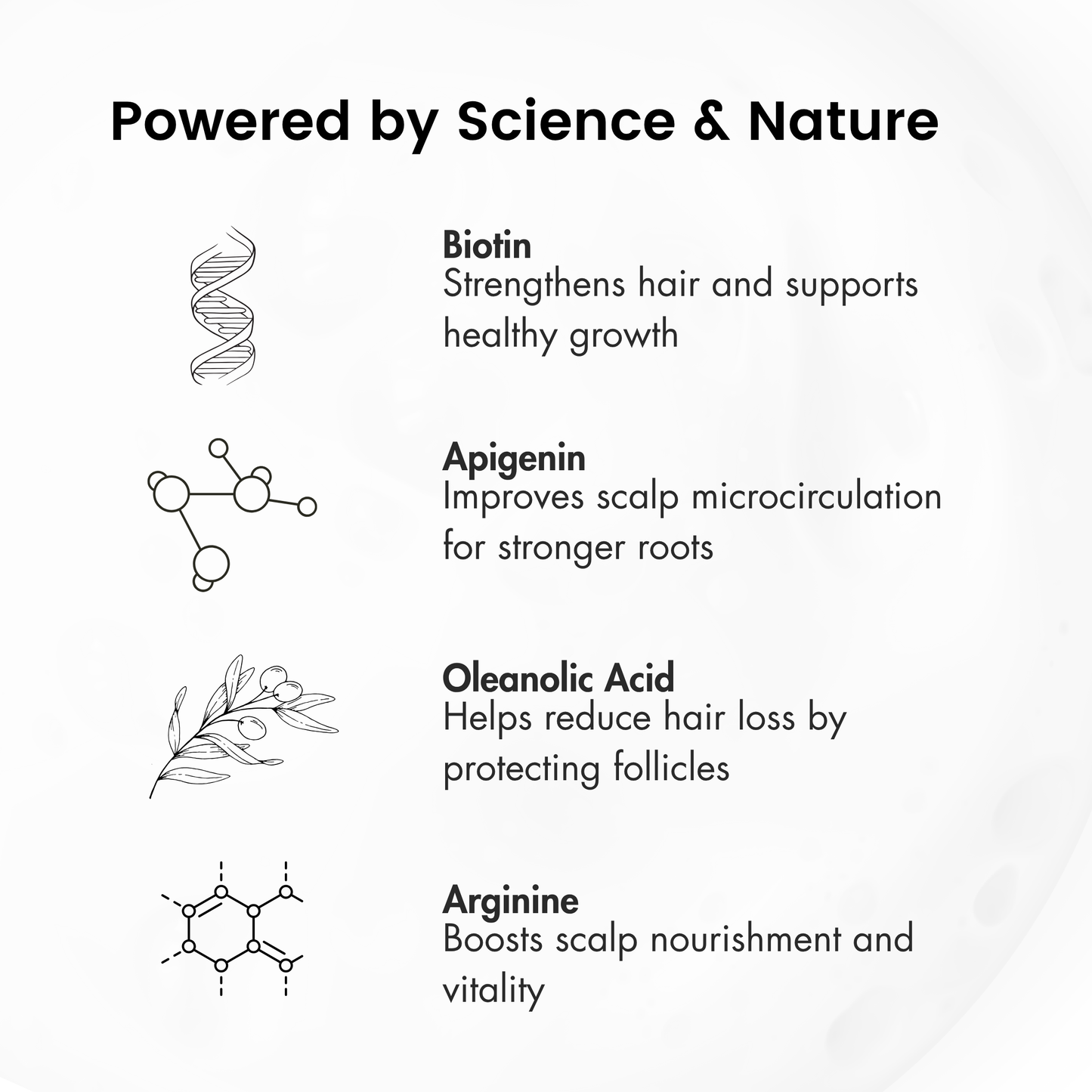 Volumizing Shampoo - Thickening & Strengthening Formula with Biotin & Oleanolic Acid