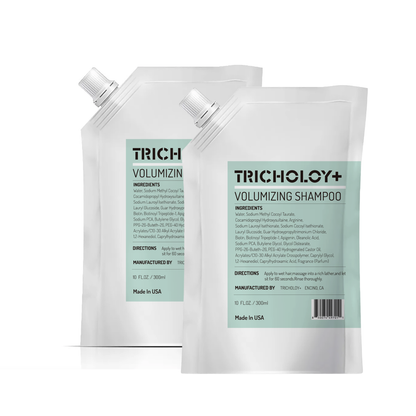 Volumizing Shampoo - Thickening & Strengthening Formula with Biotin & Oleanolic Acid (2 Bags)